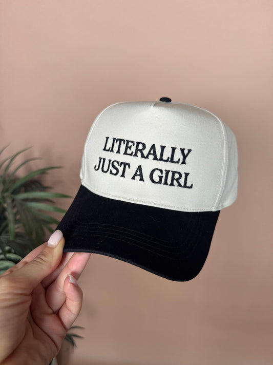 Just A Girl Trucker Hat