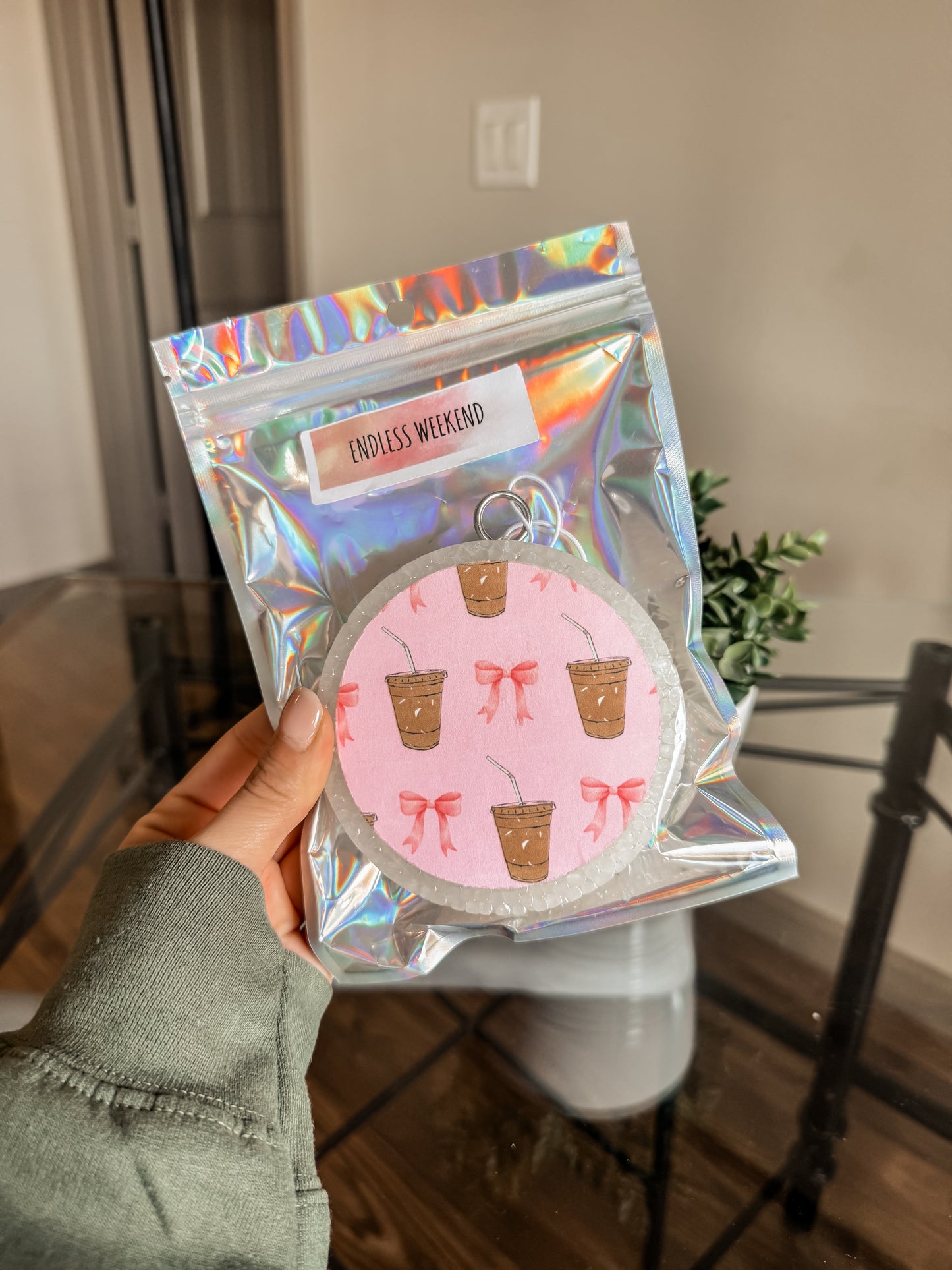 Coffee & Bows Freshie