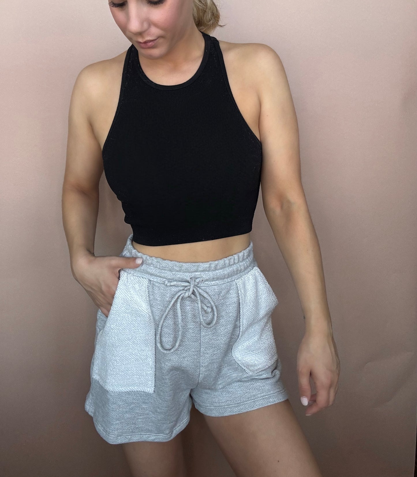 Basic Ribbed Racerback Tank