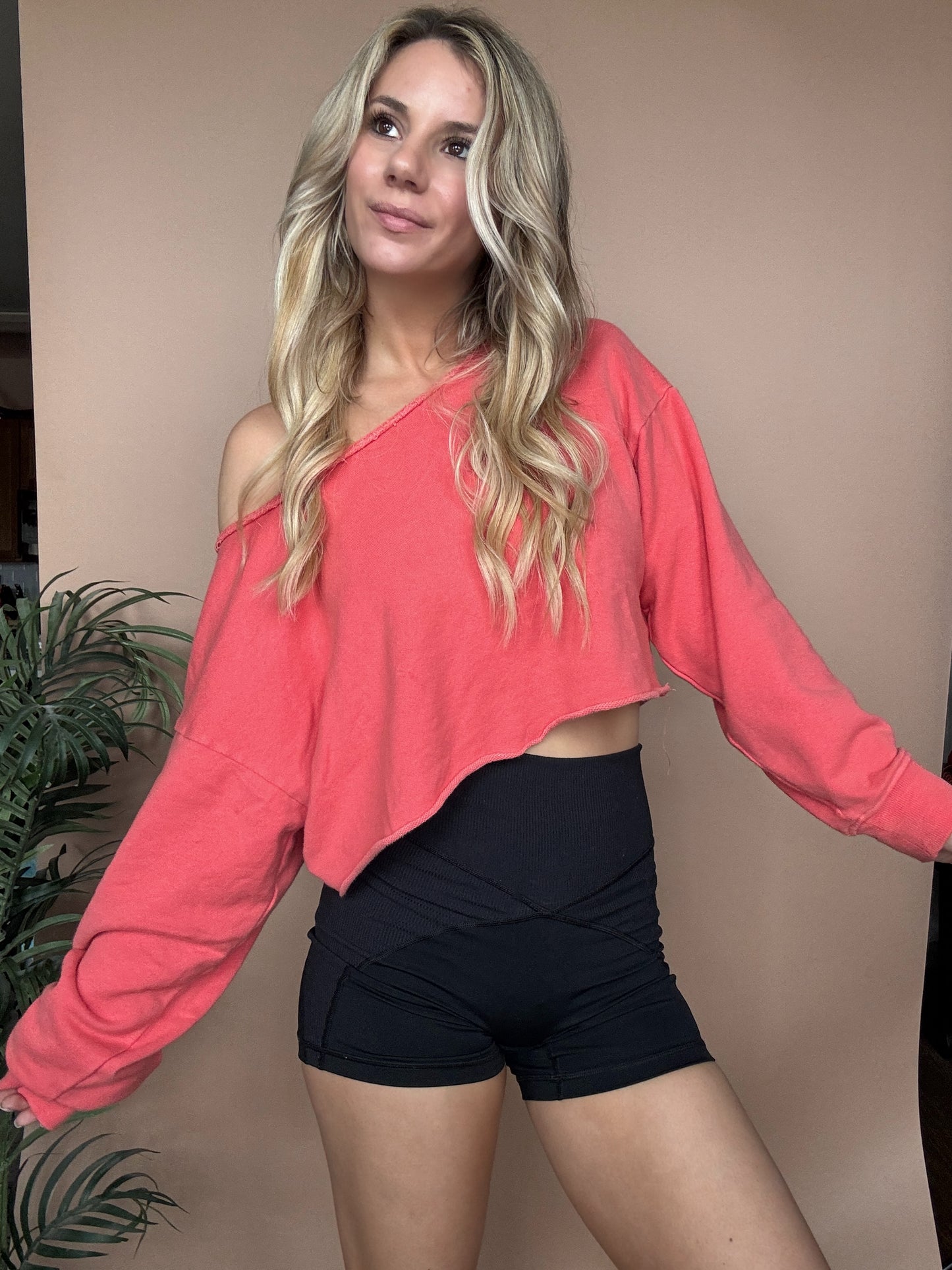 Sunkissed Boat Neck Long Sleeve