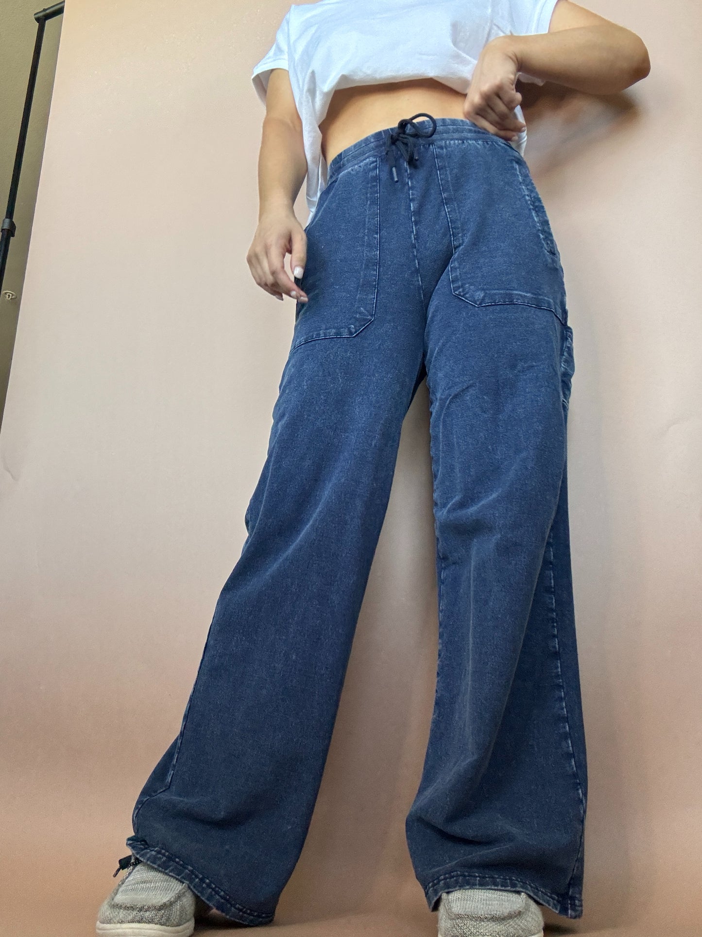 Almost Denim Cargo Pants
