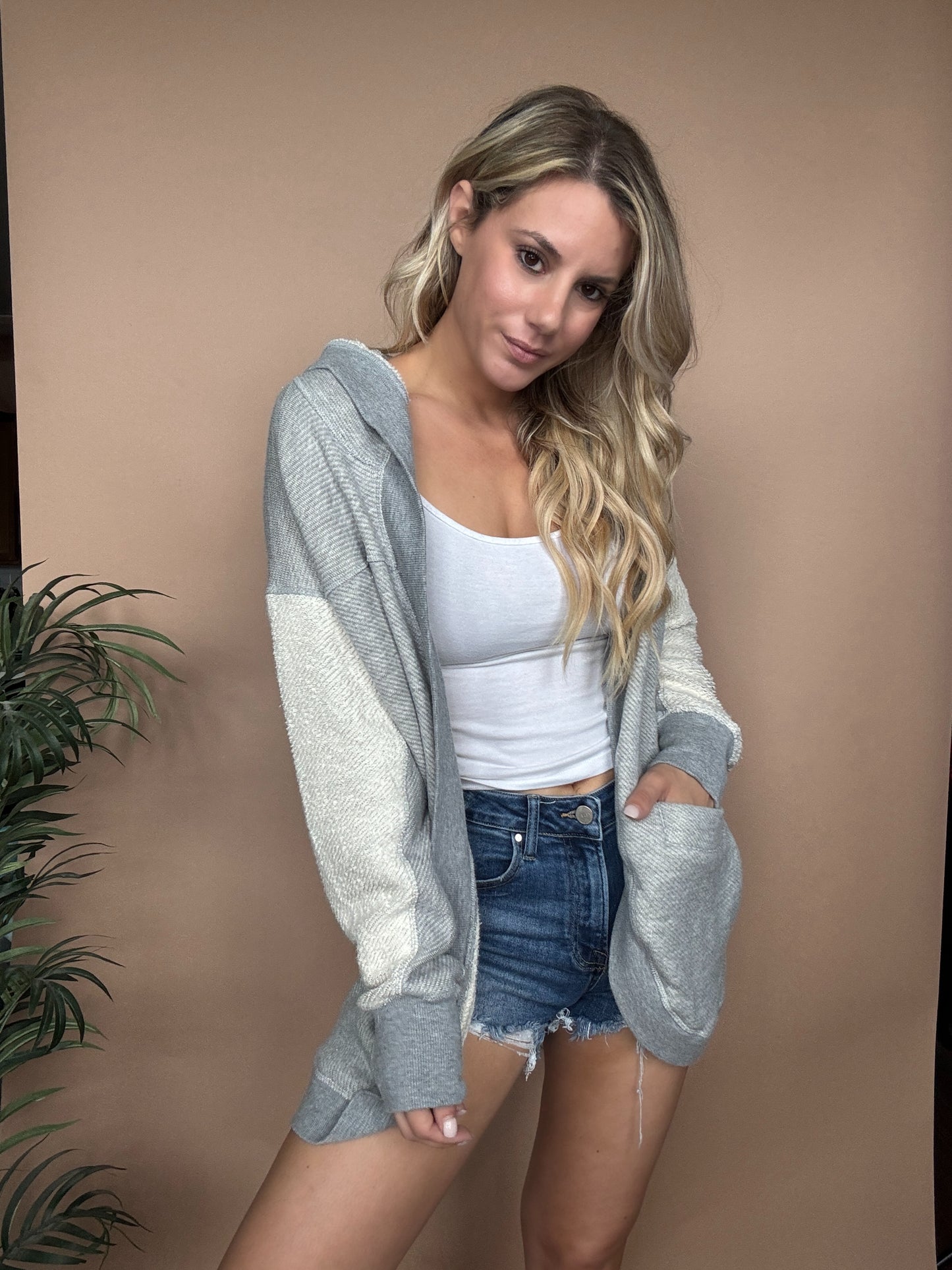 The Weekender Hooded Cardigan