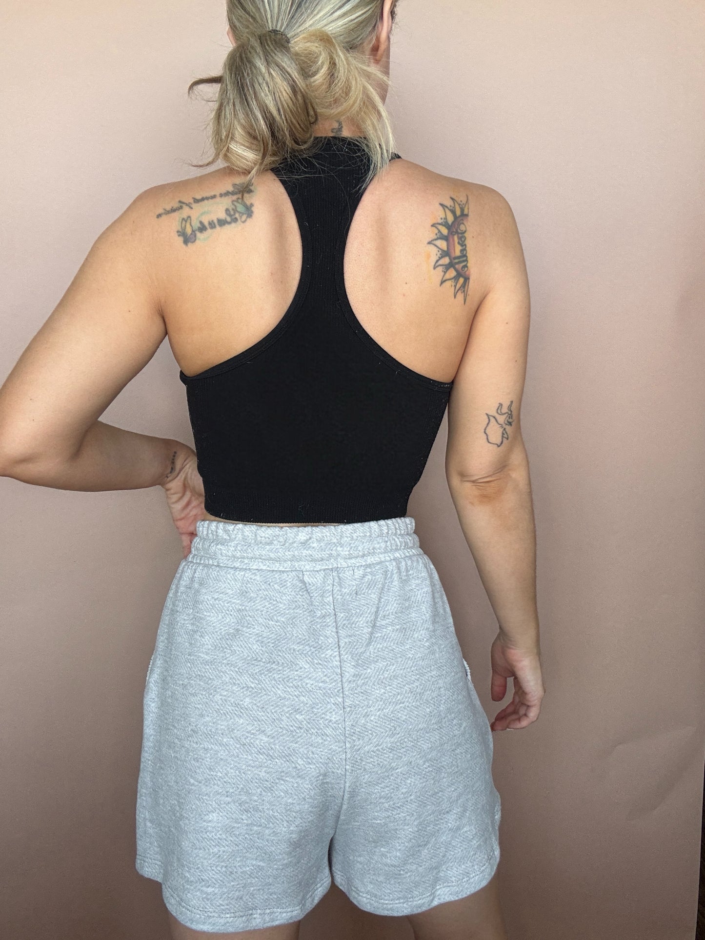 Basic Ribbed Racerback Tank