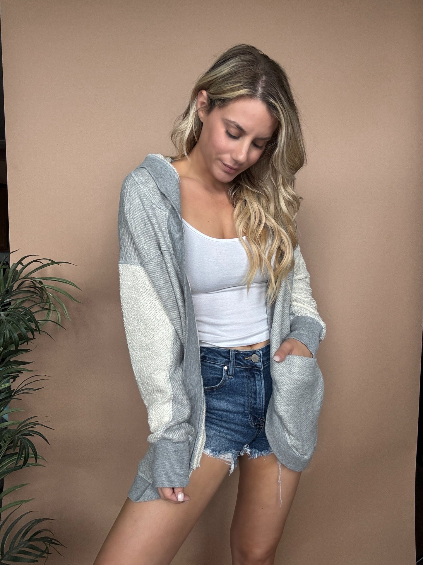 The Weekender Hooded Cardigan