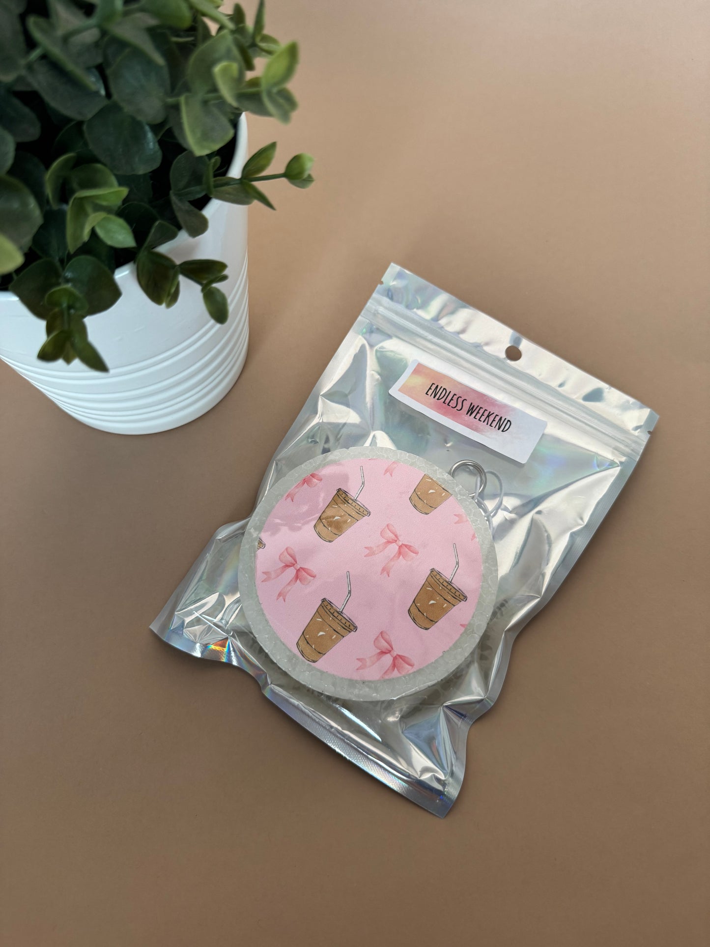 Coffee & Bows Freshie