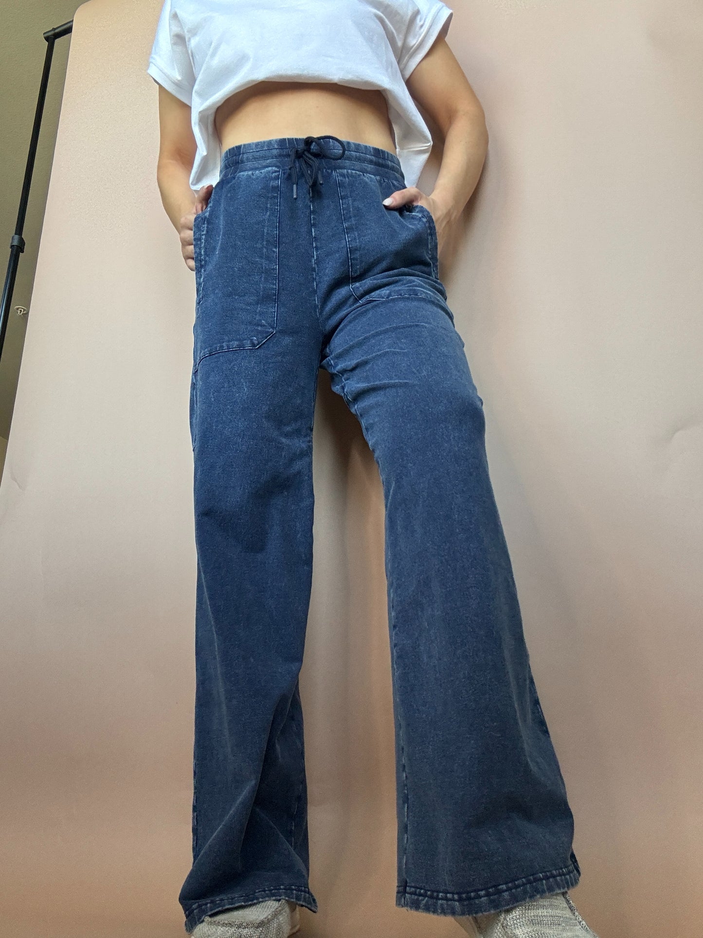 Almost Denim Cargo Pants