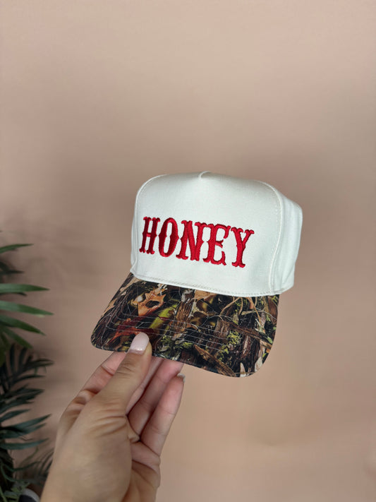 Camo Honey Trucker Hat
