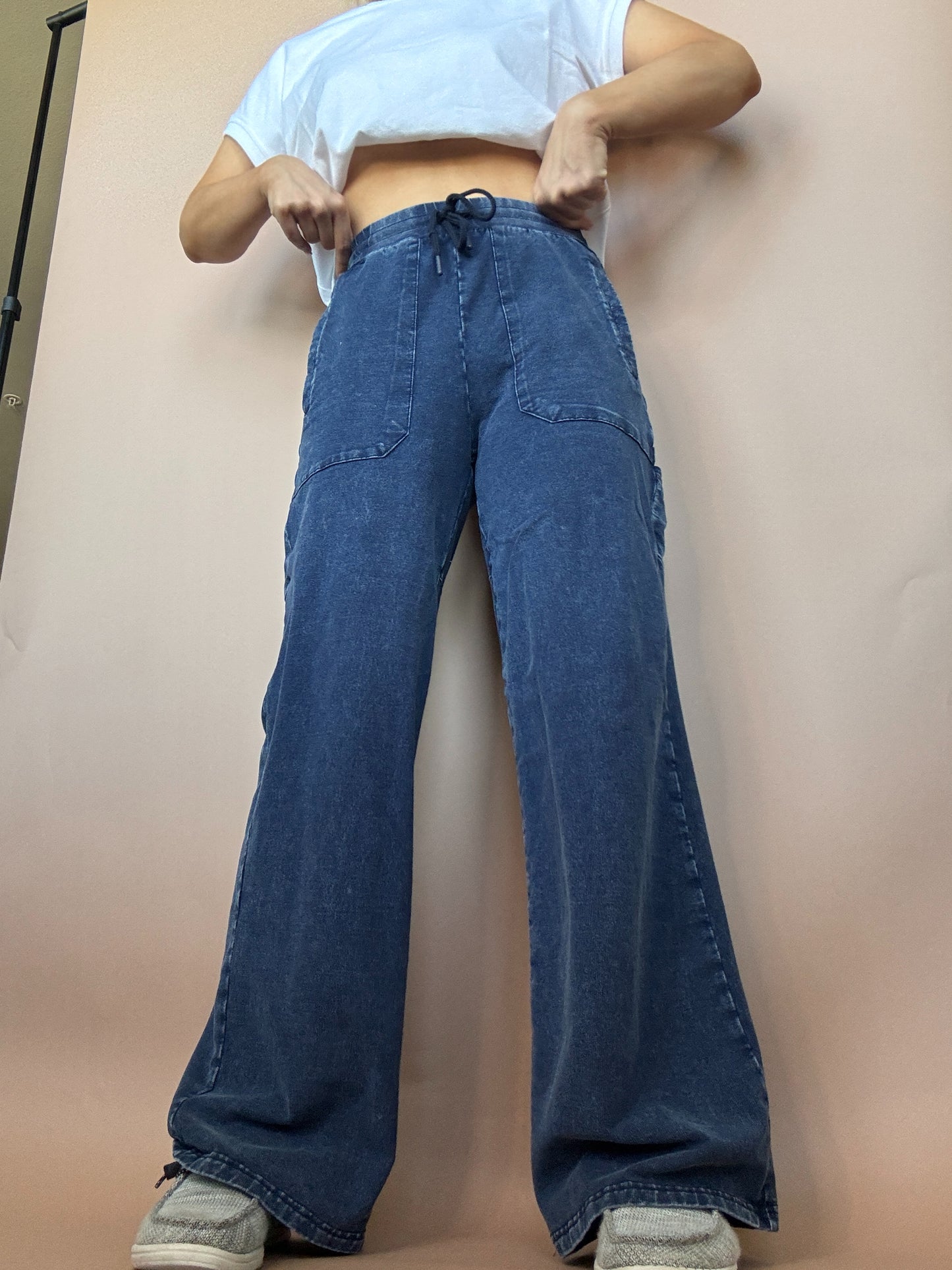 Almost Denim Cargo Pants