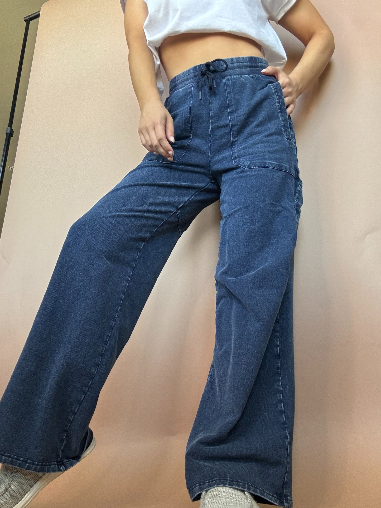 Almost Denim Cargo Pants