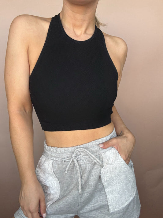 Basic Ribbed Racerback Tank