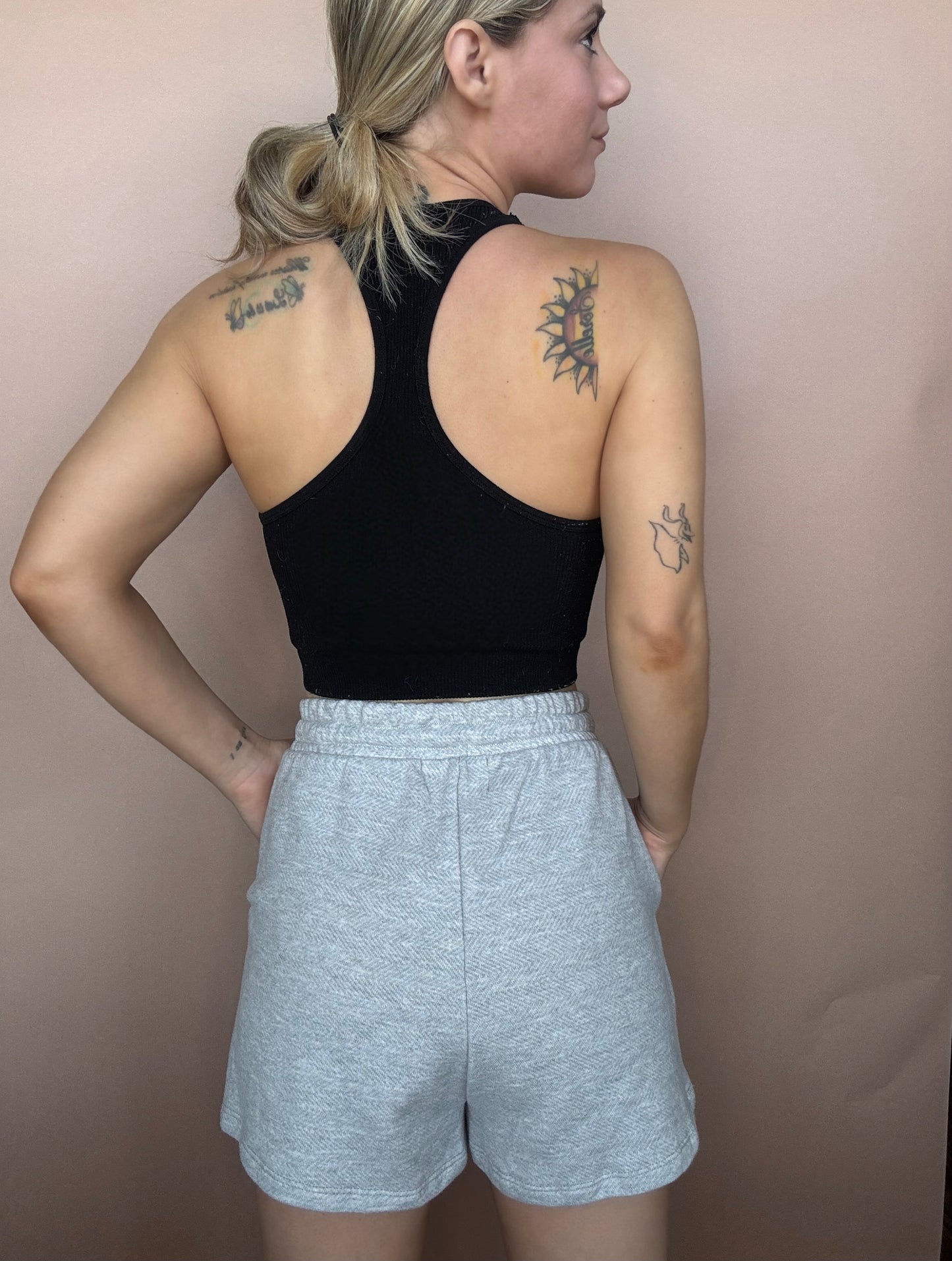 Basic Ribbed Racerback Tank