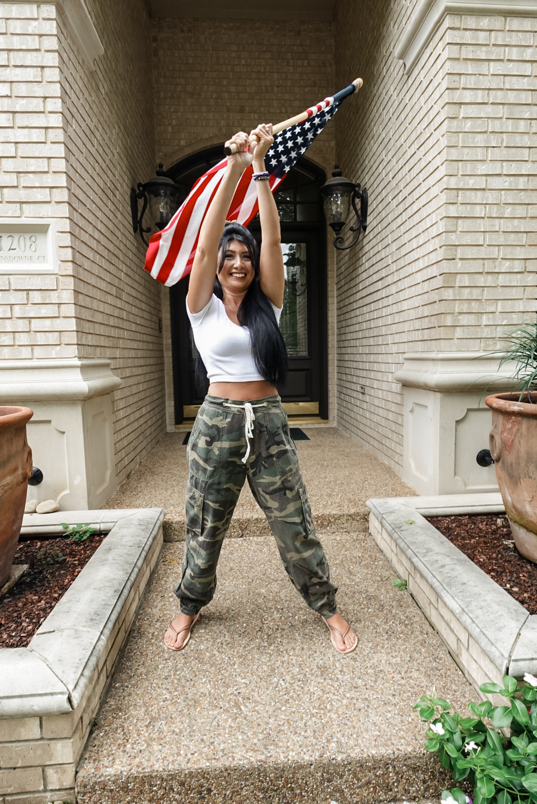 Hiding Out Camo Joggers