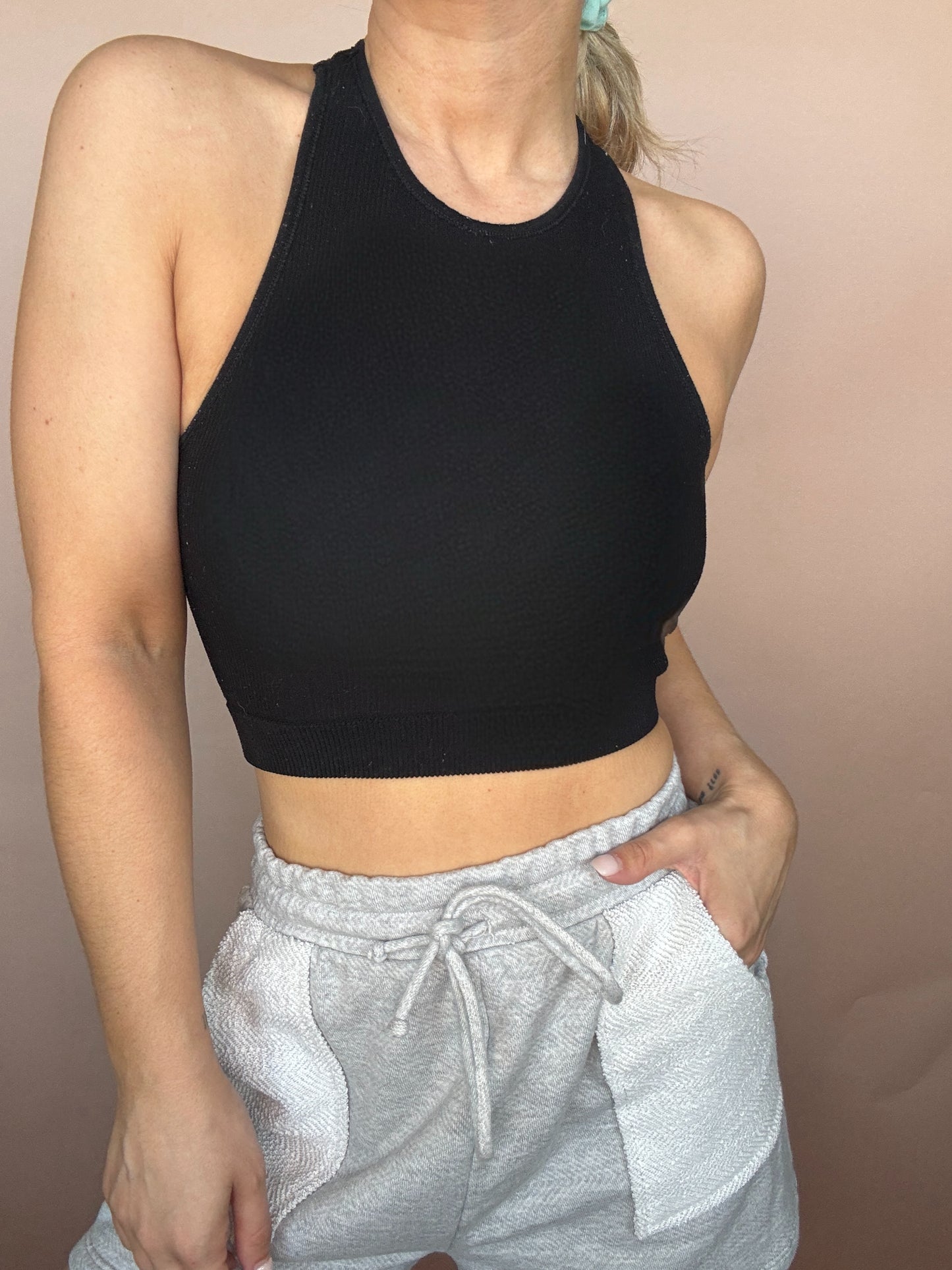 Basic Ribbed Racerback Tank